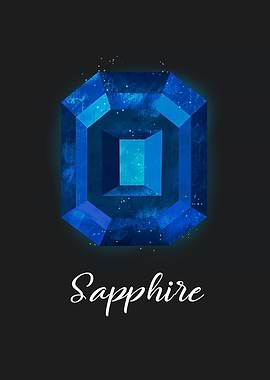 Crystal Gemstone Sapphire