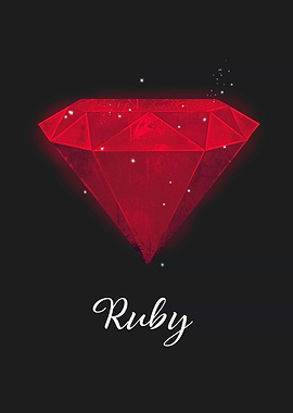Crystal Gemstone Ruby