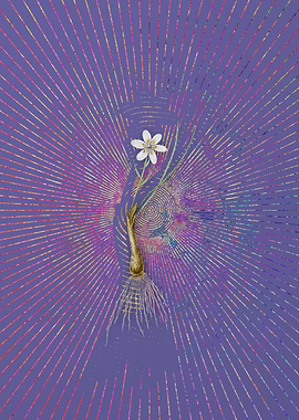 Vintage Snowdon Lily Art