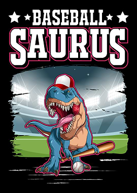 Dinosaur Baseball Trex