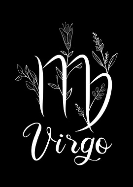 Cottagecore Virgo Sign