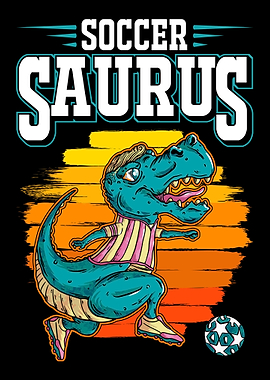 Dino Soccer Dinosaur Trex