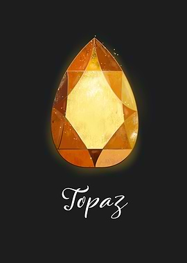 Crystal Gemstone Topaz