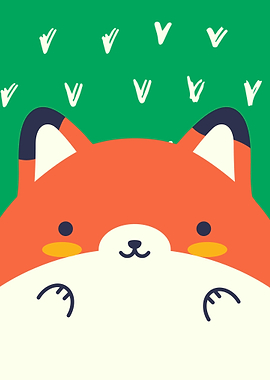 Cute Animal Kids Fox