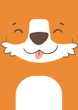 Cute Animal Kids Room Fox