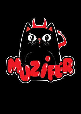 Muzifer Cat Kitten Devil