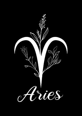 Cottagecore Aries Sign