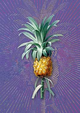 Vintage Pineapple Fruit