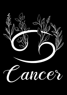 Cottagecore Cancer Sign