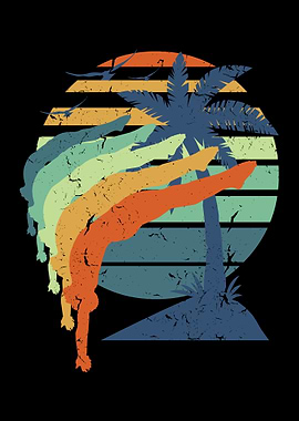 Retro Diver Vintage Cool