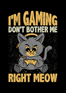 Im gaming dont bother me