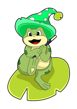 Frog Wizard Magic wand