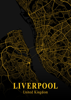 LIVERPOOL GOLD CITY MAP