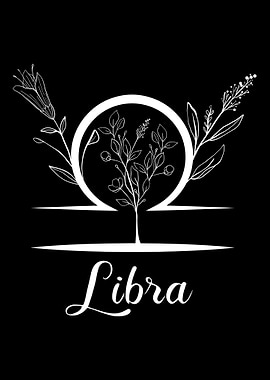Cottagecore Libra Sign