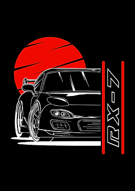Mazda RX7 JDM Car