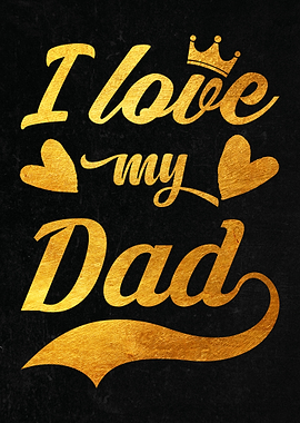 I love my dad