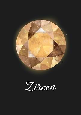 Crystal Zircon