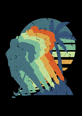 Retro Ice Hockey Vintage