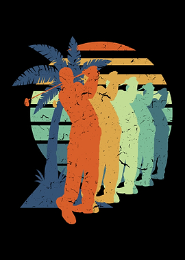 Retro Golf Vintage Cool