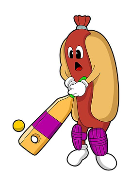 Hotdog Cricket Sports