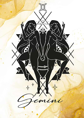 zodiac sign gemini gold