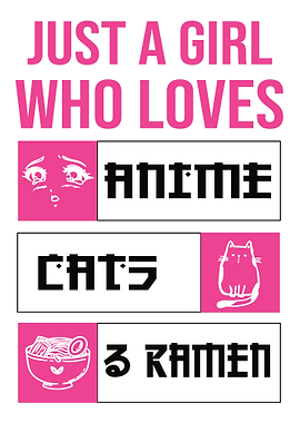 girl who loves Anime