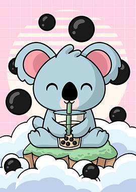 Koala Bear Boba Mlk Tea
