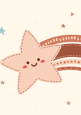 Cute Kids Poster Star
