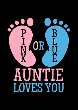 Gender Reveal Auntie