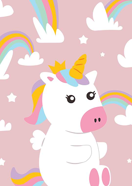 Cute Baby Room Unicorn