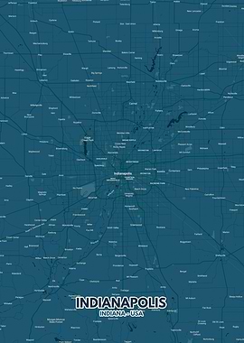 Indianapolis map