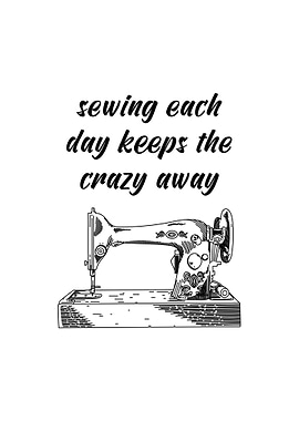 Sewing Stitching Wall Art