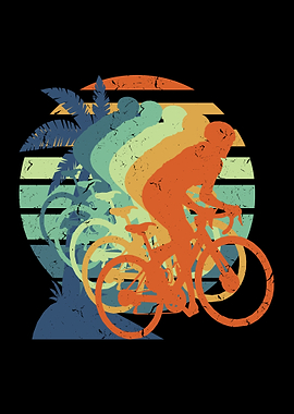 Retro Mountain Biker Cool