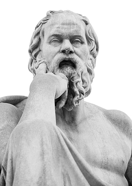 Socrates Marble Statue 1