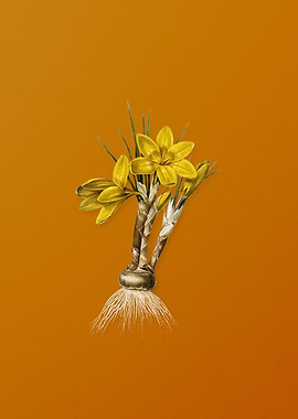 Vintage Crocus Luteus