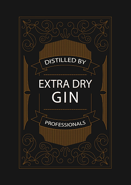 Gin label