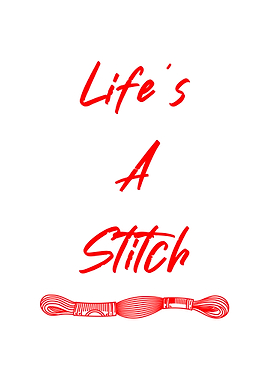 Sewing Stitching Wall Art