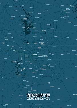 Charlotte map
