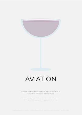 Aviation Cocktail