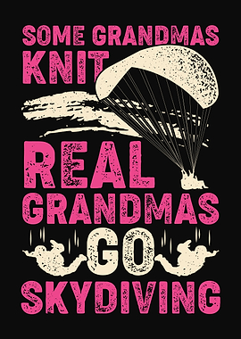 Skydiving Grandma