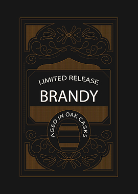 Brandy label
