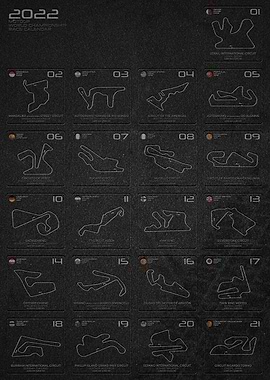 2022 MOTOGP Calendar