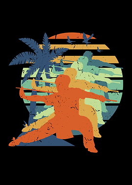 Retro Wushu Vintage Cool