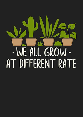 Grow At Different Rates