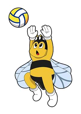Bee Volleyball Sports