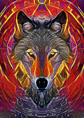 Space Wolf Guardian Galaxy