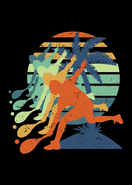 Retro Tennis Vintage Cool