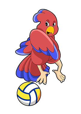 Bird Volleyball Sports