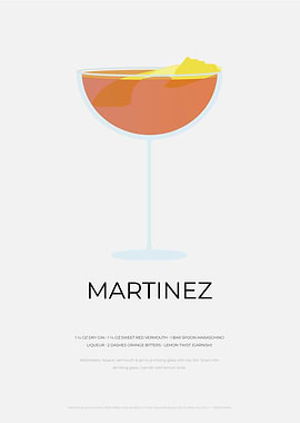 Martinez Cocktail Recipe