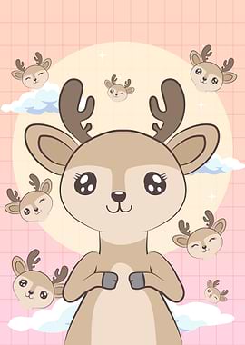 Japanese Kawaii Deer